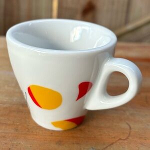 Porcelanas Batalha Colorful Espresso Cup Made in Portugal Size 2oz